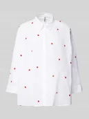 Koszule damskie - Bluzka koszulowa z listwą guzikową model ‘LINA’ - miniaturka - grafika 1