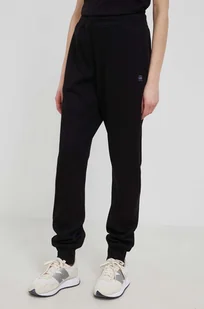 G-Star Raw spodnie damskie kolor czarny gładkie - Spodnie damskie - miniaturka - grafika 1