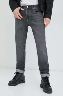 Spodnie męskie - G-Star Raw jeansy męskie kolor szary - grafika 1