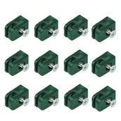 Akcesoria do ogrodzeń - Przelotki do siatek 12szt. zielone 5905309200210 - miniaturka - grafika 1