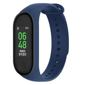 Smartband - Forever Fitband SB-50 Granatowy - miniaturka - grafika 1