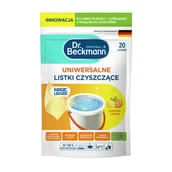 Inne artykuły czyszczące - Listki czyszczące DR BECKMANN Magic Leaves Uniwersalne Summer Lemon (20 sztuk) - miniaturka - grafika 1