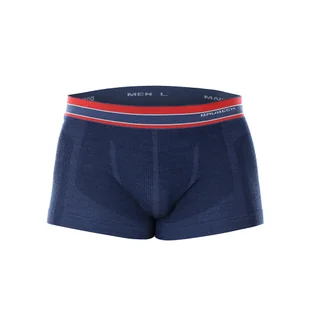 Męskie bokserki Brubeck ACTIVE WOOL BX10870 night blue - S - Bielizna sportowa męska - miniaturka - grafika 1