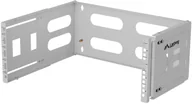 Szafy rack - UCHWYT ŚCIENNY RACK 19" 4U 497X400/240 SZARY LANBERG FB01-5404-10S - miniaturka - grafika 1