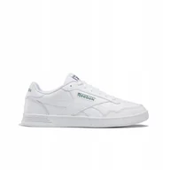 Sneakersy męskie - Buty sportowe męskie Reebok Court Clean Skórzane Sneakersy 100010615 - miniaturka - grafika 1