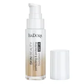 Podkłady do twarzy - IsaDora Skin Beauty Perfecting & Protecting SPF35 Podkład wygładzający 03 Nude 30ml - miniaturka - grafika 1