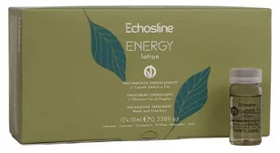 Echosline Energy, lotion o działaniu wzmacniającym włosy i skórę głowy, 12x10ml - Maski do włosów - miniaturka - grafika 1
