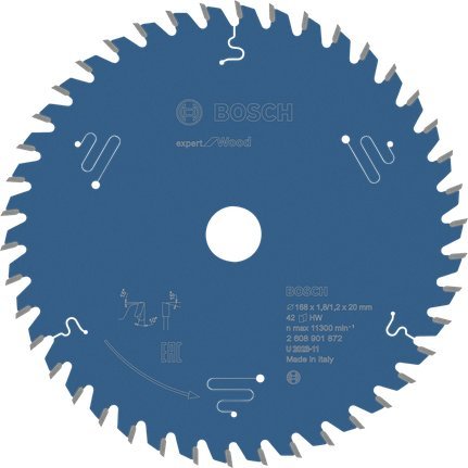 Bosch TARCZA PILARSKA EX WO H 168x20-42