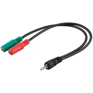 Manhattan Kabel /Adapter audio stereo 1 x jack 3.5 mm 4-pinowy na 2 x jack 3.5mm - Adaptery i przejściówki - miniaturka - grafika 5