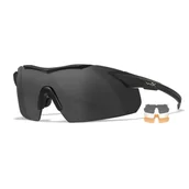 Odzież taktyczna i umundurowanie - Okulary Taktyczne Wiley X Vapor Comm 3 w 1 Matte Black Frame - miniaturka - grafika 1