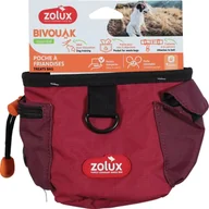 Artykuły szkoleniowe - ZOLUX Saszetka na przysmaki dla psa BIVOUAK - czerwona - miniaturka - grafika 1