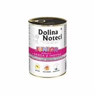 Mokra karma dla psów - Dolina Noteci PREMIUM Junior bogata w serca wołowe 400g 42493-uniw - miniaturka - grafika 1
