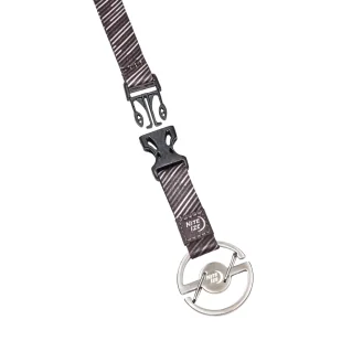 Nite Ize - Karabinczyk ze smyczą Medallion Key Lanyard - Stalowy - Srebrny/Czarny - MKL-11-R3 - Akcesoria turystyczne - miniaturka - grafika 3