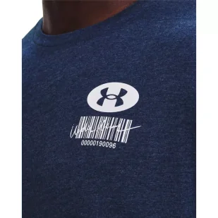 Koszulka męska Under Armour SYMBOL BARCODE SS - Koszulki sportowe męskie - miniaturka - grafika 3