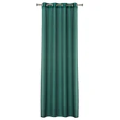 Firany - Firana z kółkami SOFIA 140 x 260 cm zielona - miniaturka - grafika 1