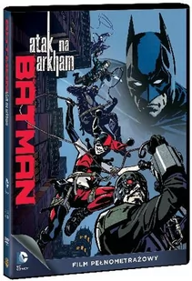 Batman Atak na Arkham DVD - Kino familijne DVD - miniaturka - grafika 1