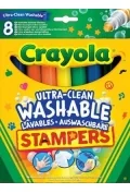 Crayola flamastry-ministempelki, 8 sztuk - Przybory szkolne - miniaturka - grafika 2
