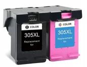 Tusze oryginalne - zestaw do hp 305XL + 305 XL DeskJet 2320 Plus 4122 - miniaturka - grafika 1