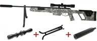 Wiatrówki karabinki - Zestaw - Wiatrówka karabinek Norica Dead Eye MAX Camo 4, w Zestawie z dwójnogiem, lunetą i tłumikiem RATY 0% | PayPo | GRATIS WYSYŁKA | ZWROT DO 100 DNI - miniaturka - grafika 1
