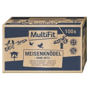 MultiFit Pyzy dla sikorek bez siatki 100 szt. - Karma dla ptaków - miniaturka - grafika 1