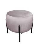 Fotele i pufy dla dzieci - Pufa WILFRED MG VELVET jasnoróżowa - POLECA nas aż 98% klientów - ZAMÓW (91 822 80 56) - miniaturka - grafika 1