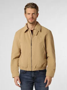 Tommy Hilfiger Kurtka męska Mężczyźni brązowy jednolity, S - Kurtki męskie - miniaturka - grafika 1