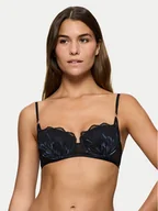 Biustonosze - Triumph Biustonosz balkonetka Crazy Stupid Love 10222359 Czarny - miniaturka - grafika 1