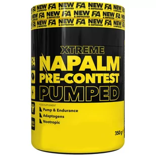 Fitness Authority Napalm Pre-Contest Pumped - 350g - Aminokwasy - miniaturka - grafika 1