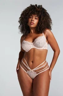 Hunkemöller Stringi Lorraine Różowy - Majtki damskie - miniaturka - grafika 1