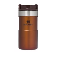 Kubki termiczne - Stanley Kubek termiczny 250 ml Neverleak TRAVEL MUG (pomarańczowy) 1009856010 - miniaturka - grafika 1