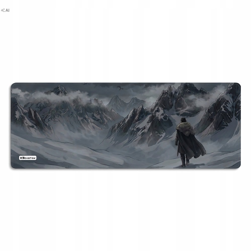 NoName Podkładka Duża Podkładka Pod Mysz 3mm Grubość Jakość 80x30cm KBcustom Prezent Fast