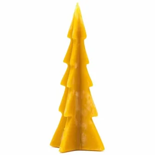 Świeca z Wosku Pszczelego - Choinka 20 cm - Świece - miniaturka - grafika 1