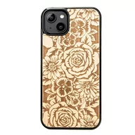 Etui i futerały do telefonów - Drewniane Etui Bewood iPhone 14 Plus RÓŻE ANIEGRE - miniaturka - grafika 1