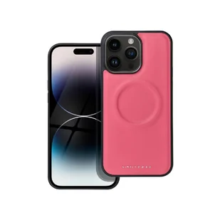 Etui na telefon komórkowy Roar Mag Morning Case z wykończeniem z ekoskóry iPhone 14 Różowy - Etui i futerały do telefonów - miniaturka - grafika 1