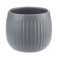 Donice - Osłonka ceramiczna 12 cm SONYA 26826 szary - miniaturka - grafika 1