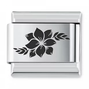 Murrano ITALIAN CHARMS Symbole Roślinne Lilia Wodna IH-219 - Charmsy - miniaturka - grafika 1