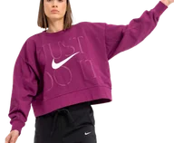 Bluzy damskie - Bluza Damska Get Fit Nike Sportswear Dri-Fit Oversized Fit DD6130-610 S - miniaturka - grafika 1