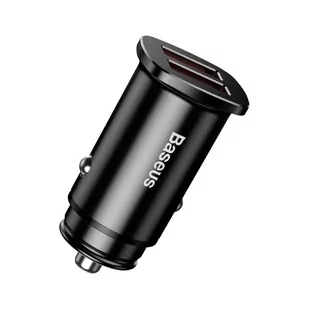 Baseus Square inteligentna ładowarka samochodowa 2x USB QC3.0 Quick Charge 3.0 SCP AFC 30W czarny (CCALL-DS01) - Ładowarki samochodowe - miniaturka - grafika 2