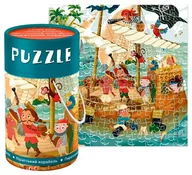 Puzzle - Statek piracki Puzzle 120 el. Wysoka jakość Tuba Plakacik Wiek 6+ - miniaturka - grafika 1