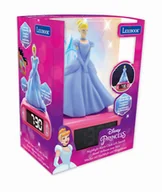 Radiobudziki - Lexibook Budzik cyfrowy z lampką nocną Księżniczki i efektami dźwiękowymi Rl800dp - miniaturka - grafika 1