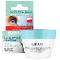 Kremy do twarzy - Flos-Lek Żel ze świetlikiem i babką lancetowatą do powiek 15ml - miniaturka - grafika 1