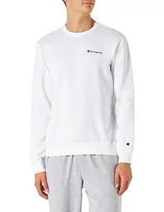 Champion Męska bluza z kapturem American Classics Small Script Logo, biały, M - Bluzy męskie - miniaturka - grafika 1
