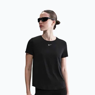 Koszulka treningowa damska Nike One Classic Dri-Fit black/white WYSYŁKA W 24H 30 DNI NA ZWROT - Sport OUTLET - miniaturka - grafika 1