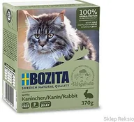 Mokra karma dla kotów - BOZITA Kawałki w galaretce z królikiem 370g - miniaturka - grafika 1