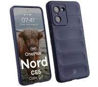 Etui i futerały do telefonów - Bizon Tur do OnePlus Nord CE5 5G Granatowy - miniaturka - grafika 1