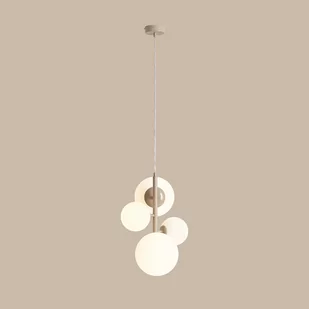 Bloom lampa wisząca 4-punktowa beżowa 1091L17 - Lampy sufitowe - miniaturka - grafika 4
