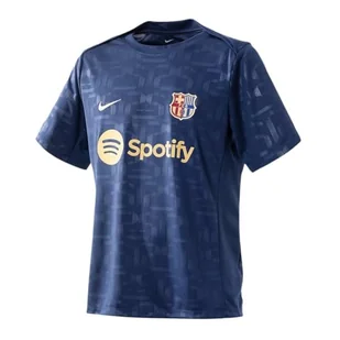 Nike Top Fc Barcelona Dri-Fit Academypro Top Home Pm, męska koszulka z krótkim rękawem, granatowa (Midnight Navy/Midnight Navy/Club Gold, FN9648-411, 2XL - Koszulki męskie - miniaturka - grafika 1
