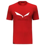 Koszulki męskie - Salewa Solidlogo Dri-Release® T-shirt męski, Flame, 2XL, Flame, XXL - miniaturka - grafika 1
