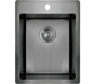 Deante Olfato Precious ZPO_D10E Stal szlachetna Titanium - Zlewozmywaki - miniaturka - grafika 1