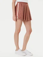 Spódnice - Lacoste Spódnica plisowana JF0516 Brązowy Regular Fit - miniaturka - grafika 1